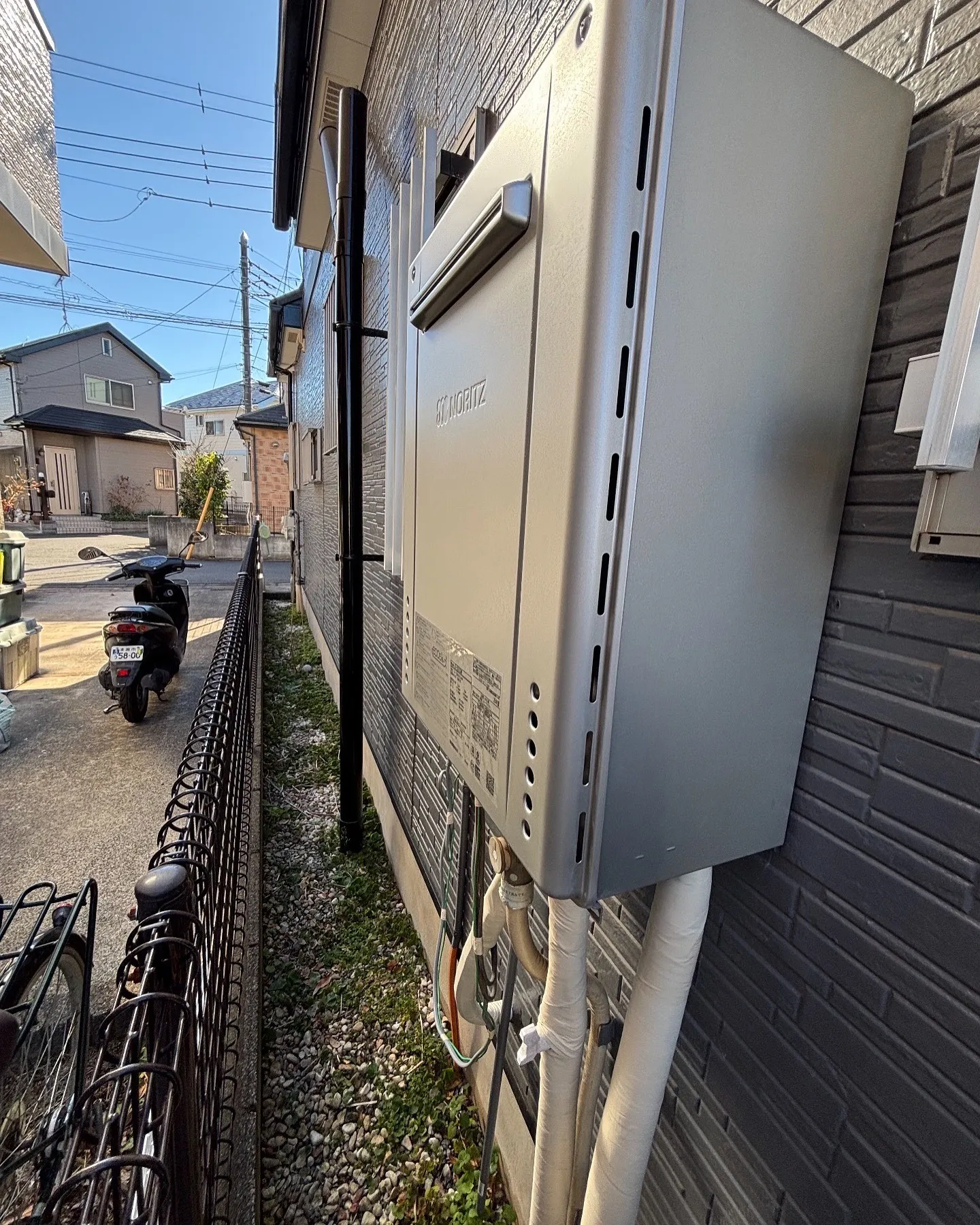 東京都町田市の給湯器交換工事👷