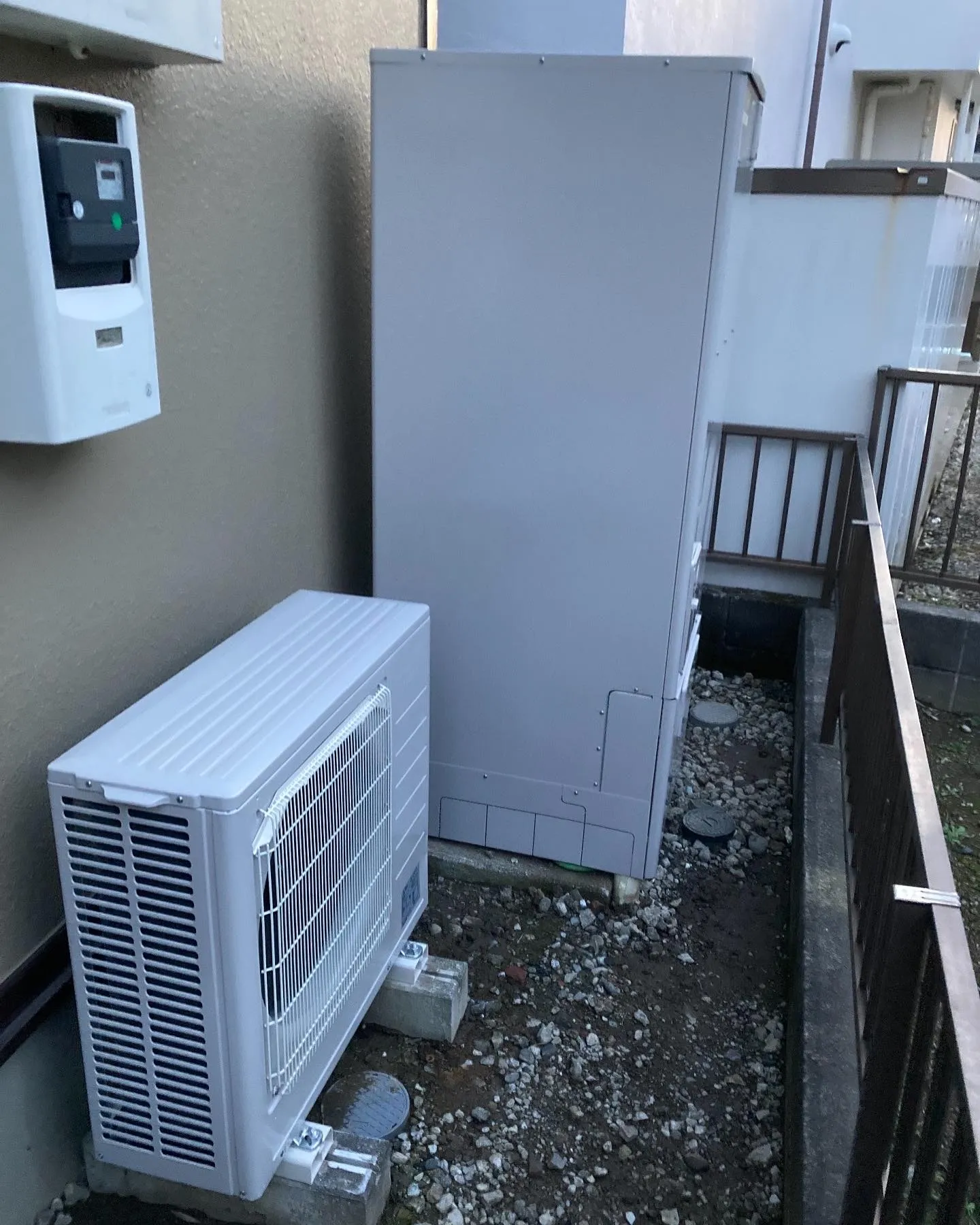 神奈川県横須賀市エコキュート交換工事👷