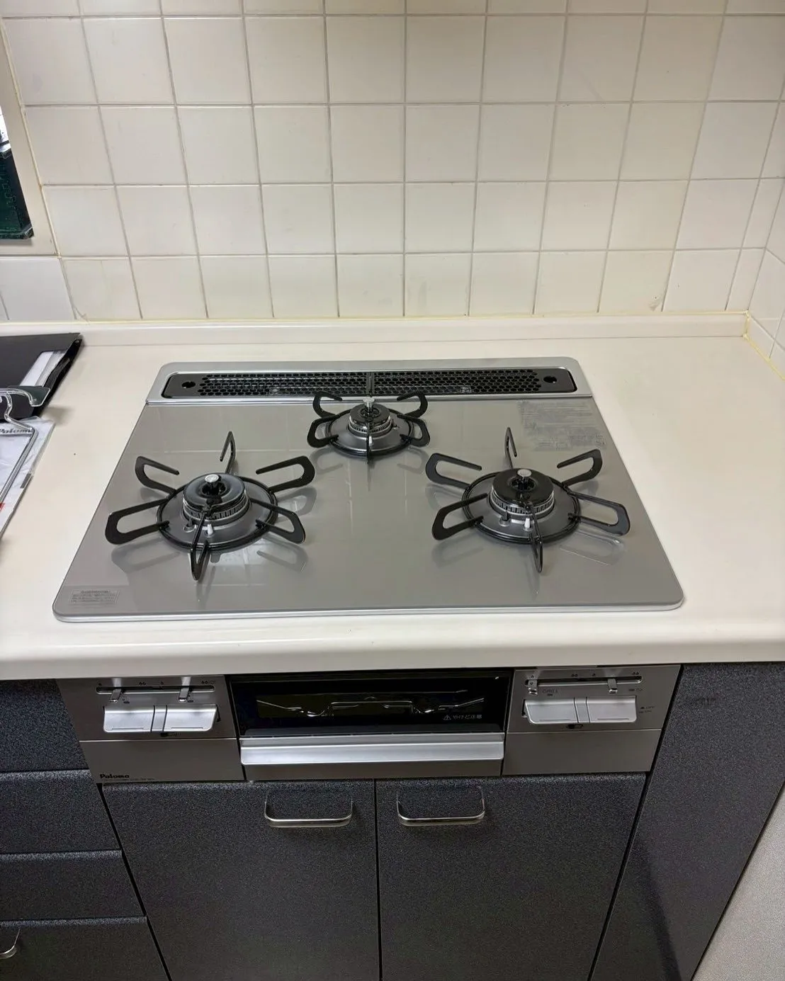 横浜市神奈川県大和市のビルトインコンロ交換工事👷