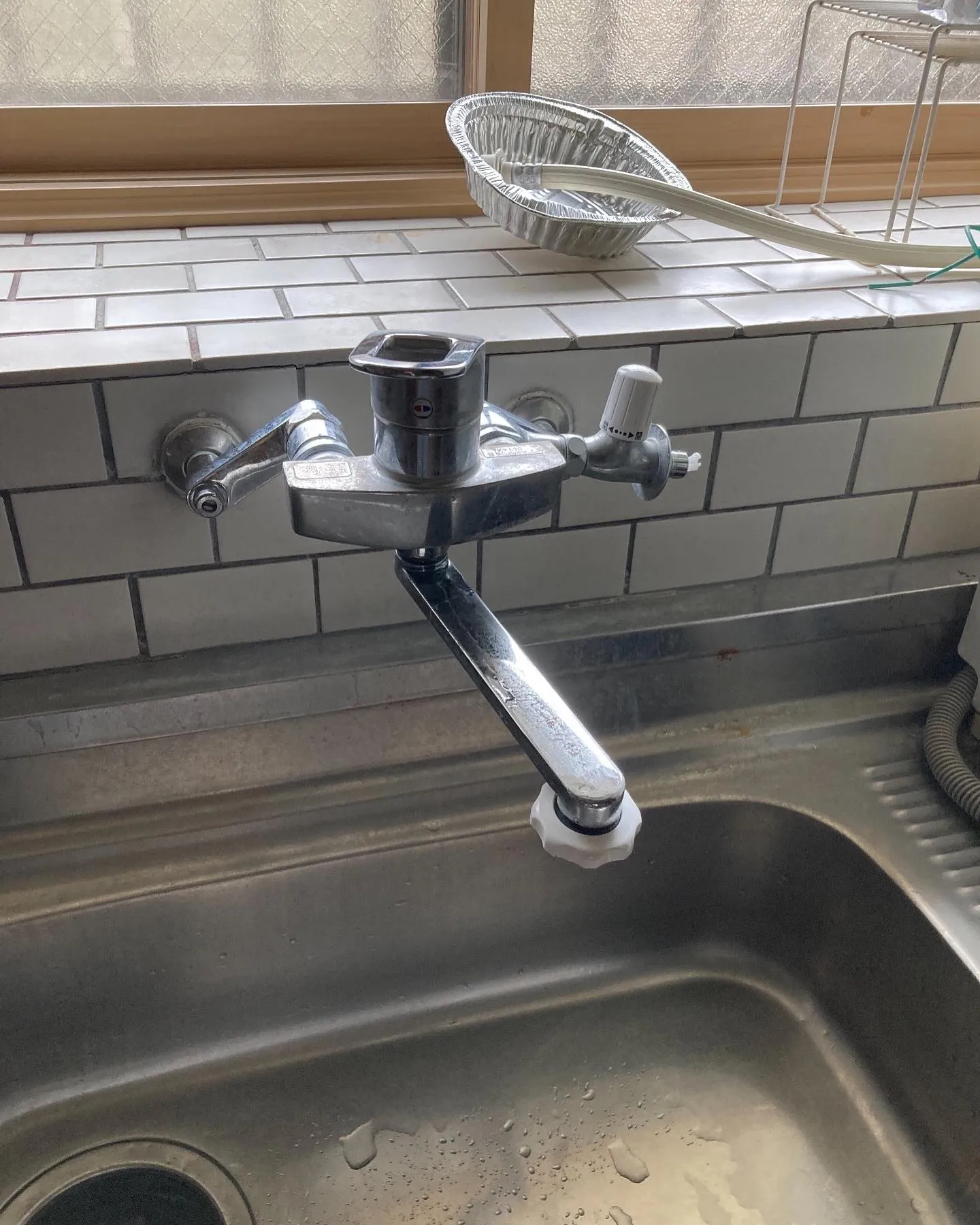 横浜市瀬谷区の水栓交換工事👷