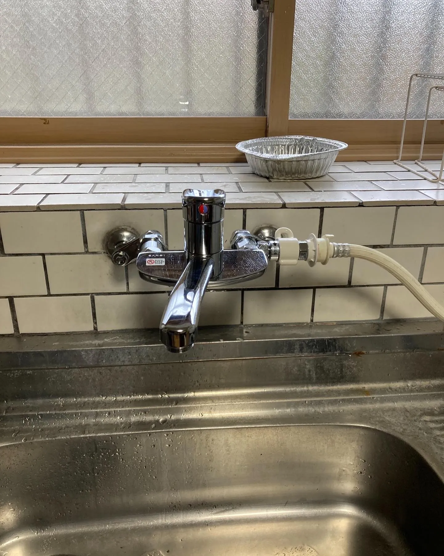 横浜市瀬谷区の水栓交換工事👷