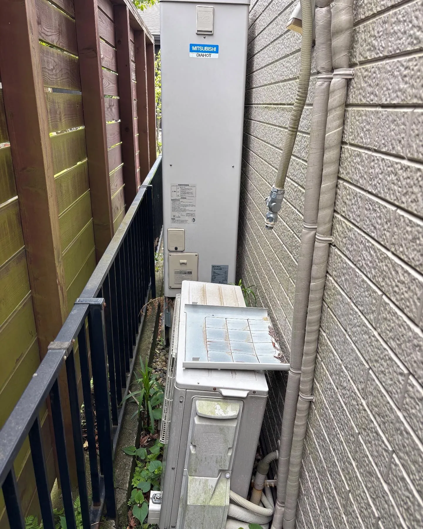 東京都目黒区のエコキュート交換工事👷