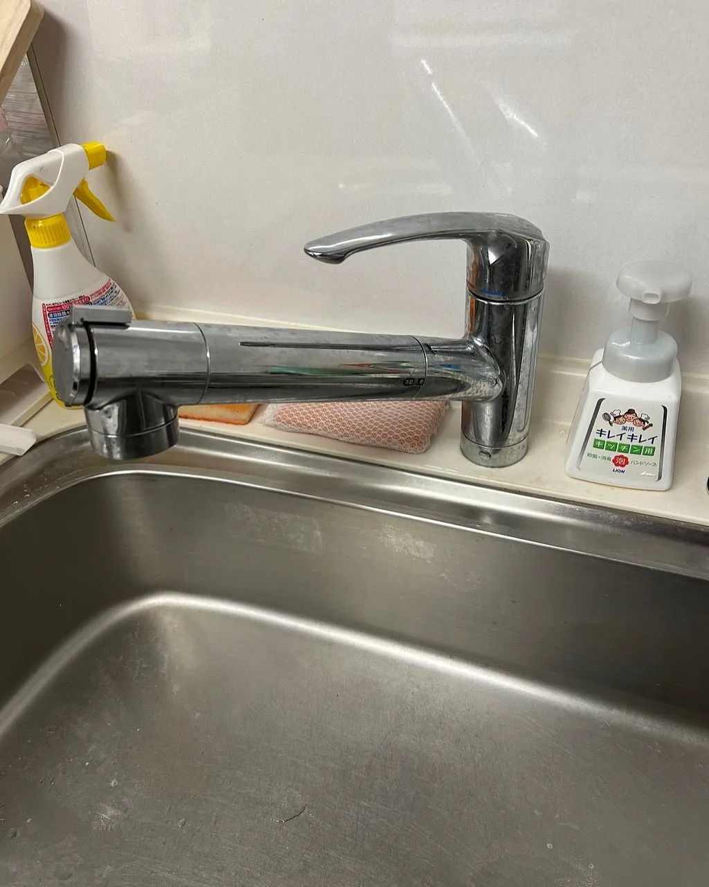 神奈川県横須賀市の水栓交換工事👷