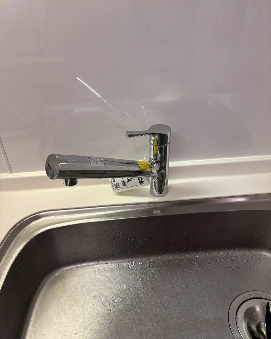 神奈川県横須賀市の水栓交換工事👷