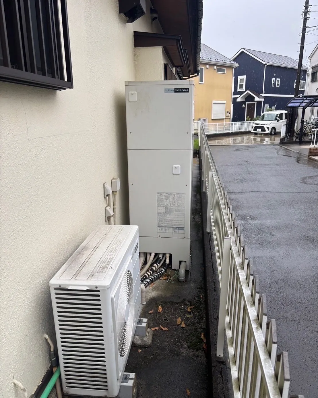 神奈川県高座郡のエコキュート交換工事👷