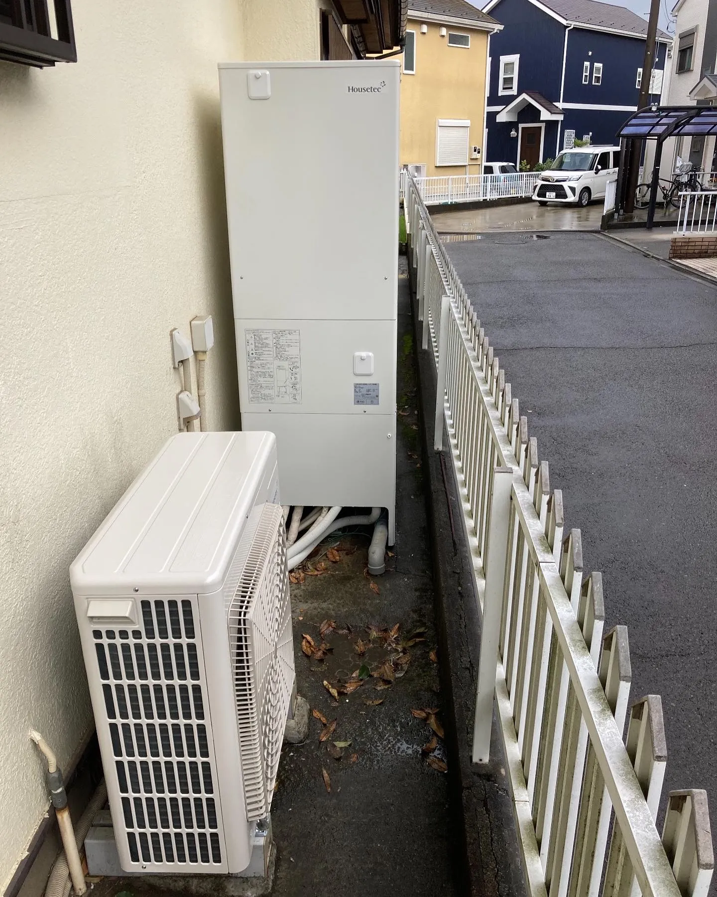 神奈川県高座郡のエコキュート交換工事👷