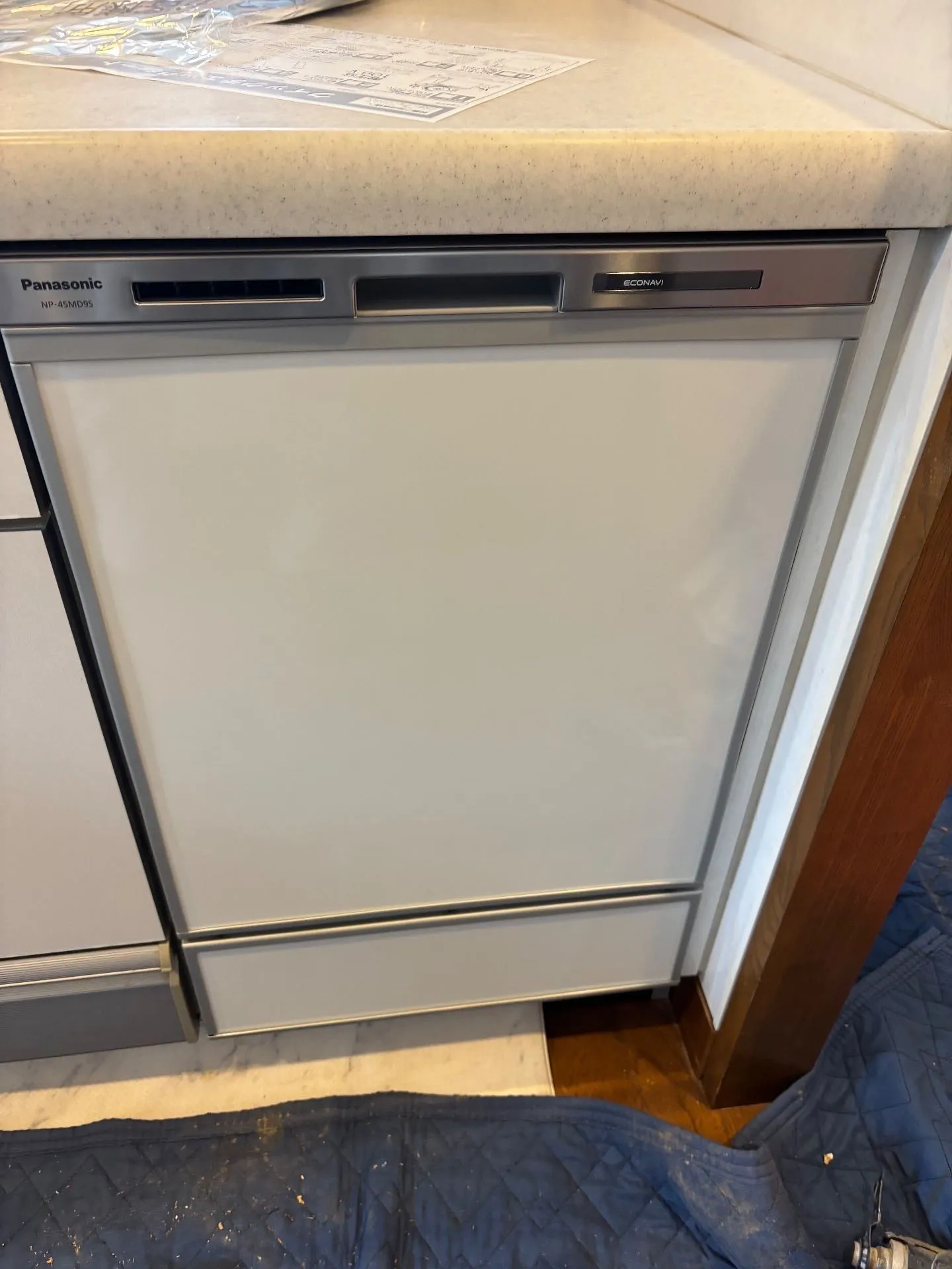 東京都町田市のビルトイン食洗機交換工事👷