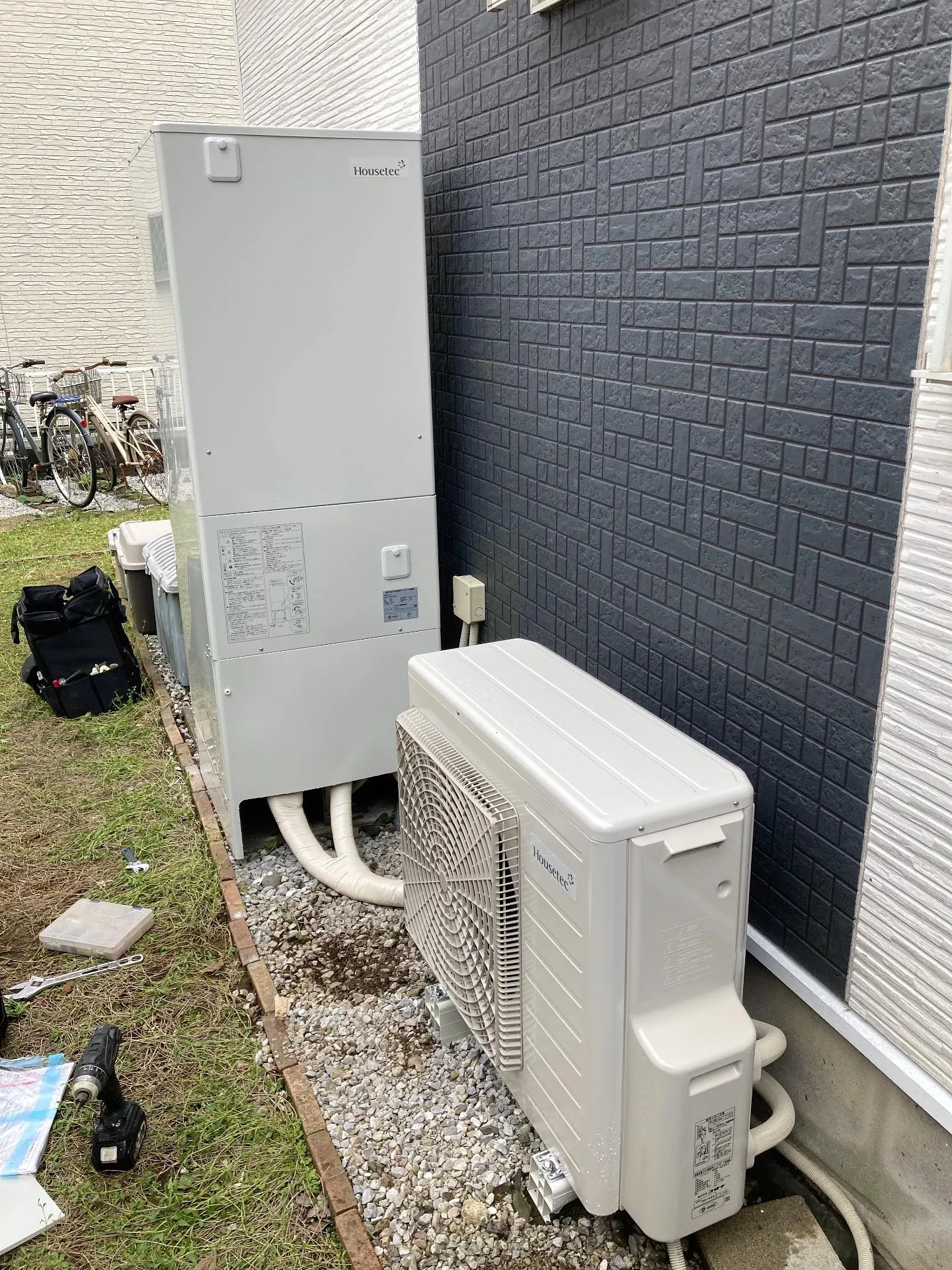 神奈川県茅ヶ崎市のエコキュート交換工事👷