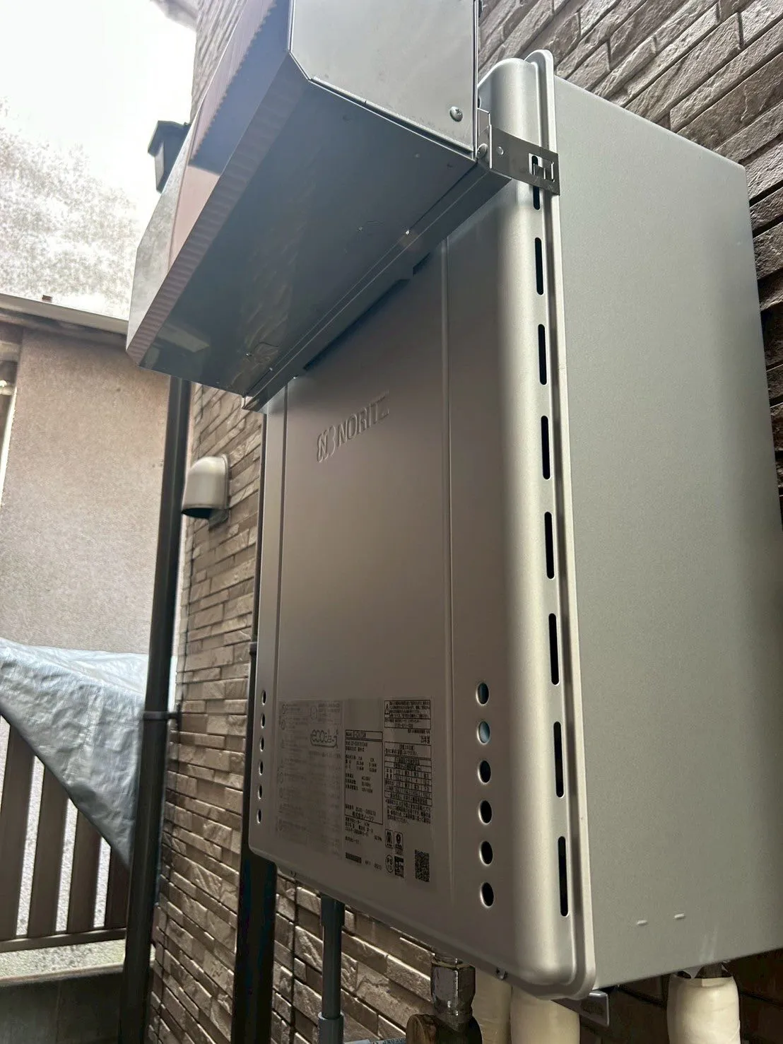 東京都大田区の給湯器交換工事👷