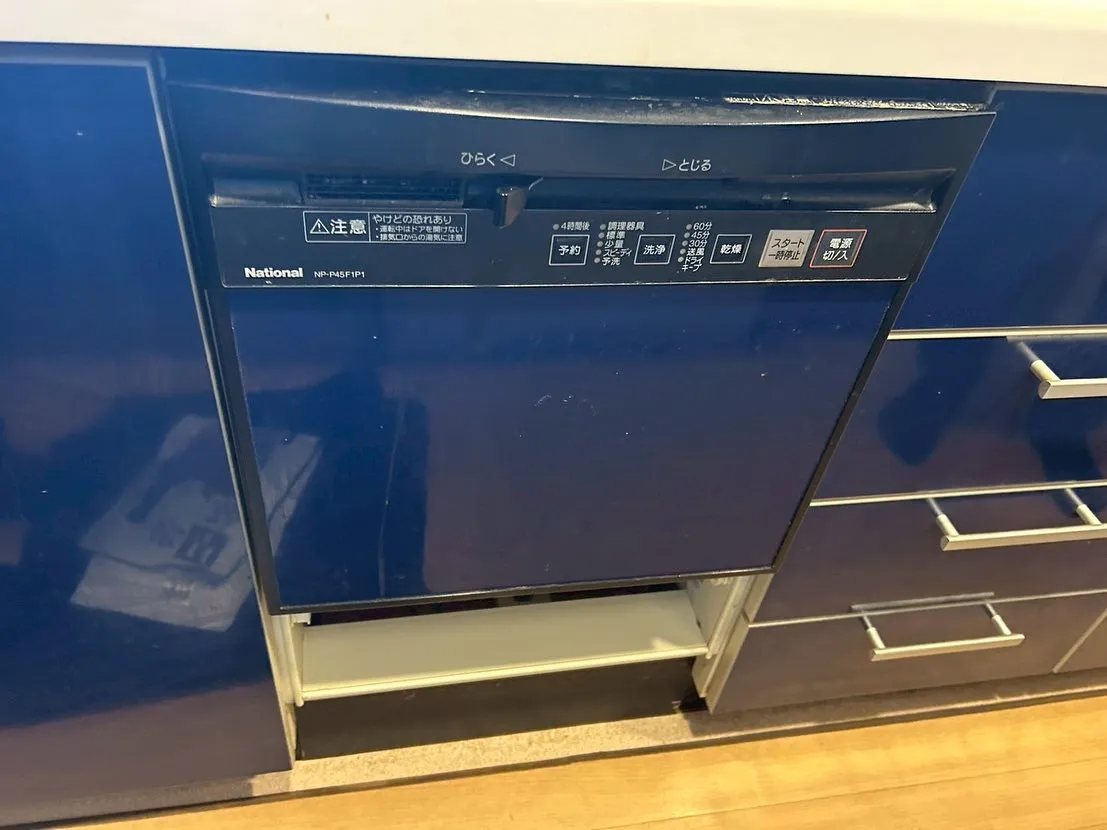 横浜市金沢区のビルトイン食洗機交換工事👷