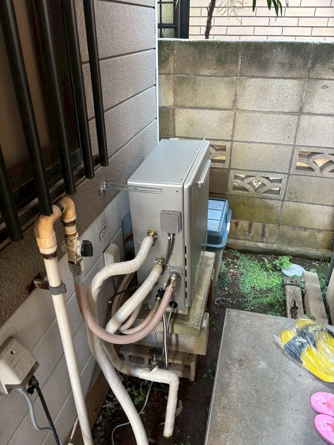 川崎市幸区の給湯器交換工事👷