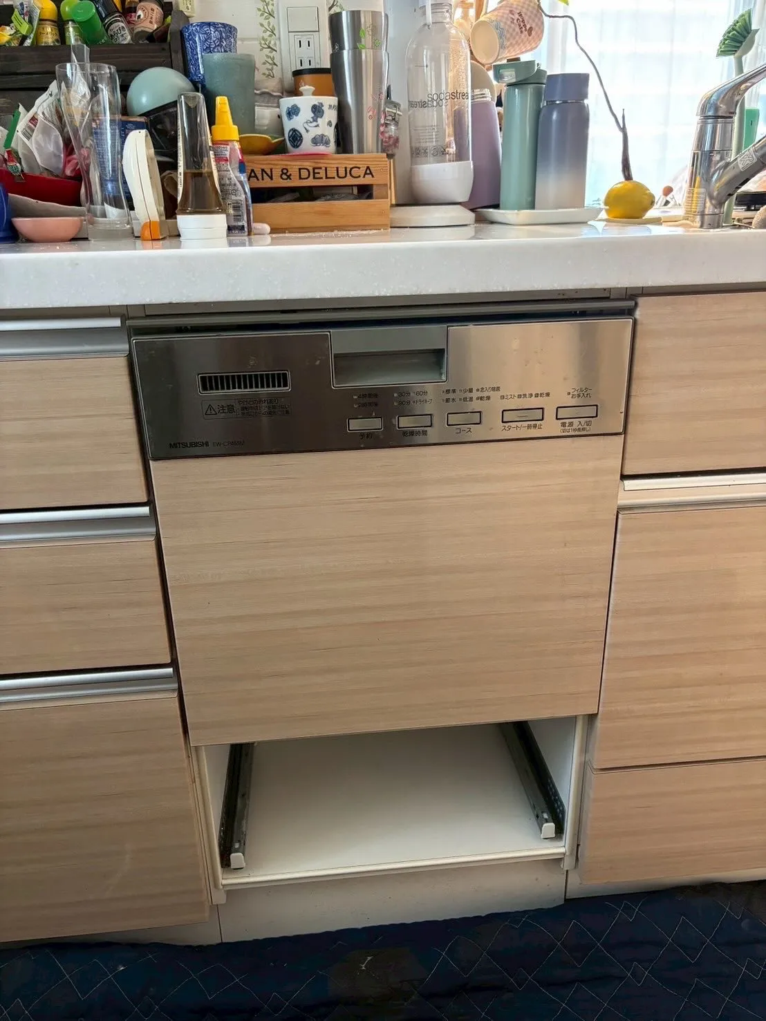 川崎市川崎区のビルトイン食洗機交換工事👷