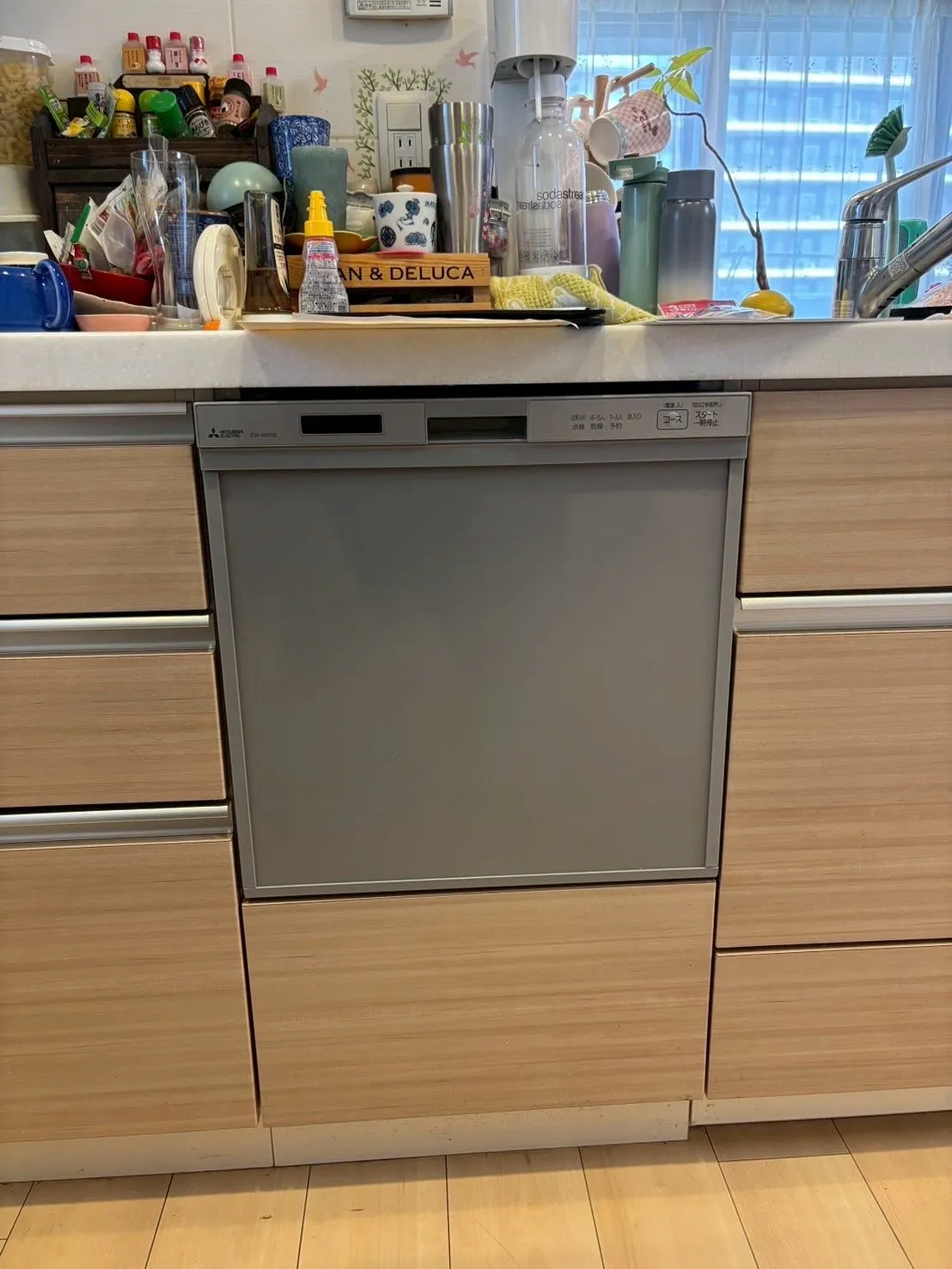 川崎市川崎区のビルトイン食洗機交換工事👷