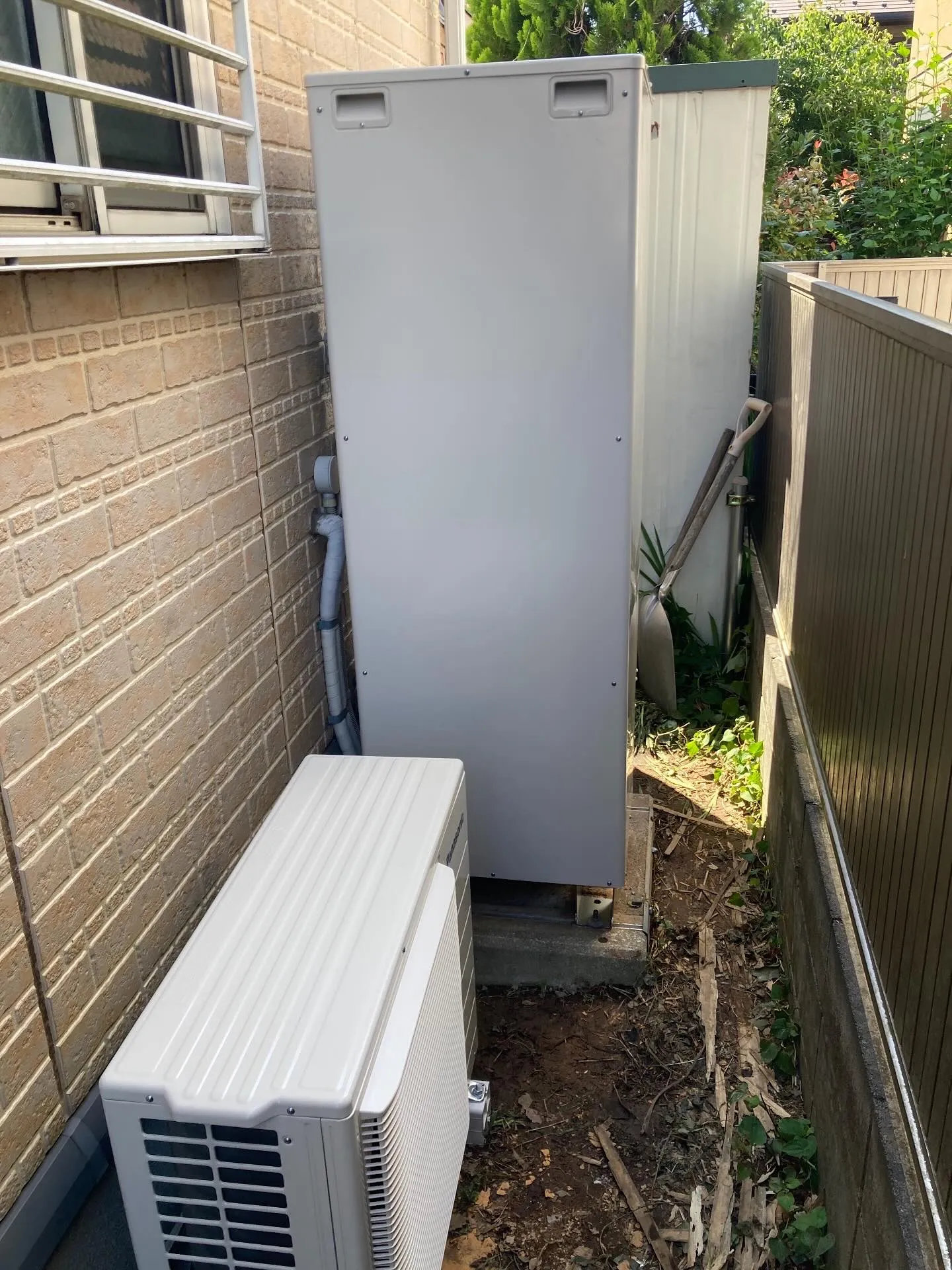 横浜市港北区区のエコキュート交換工事👷