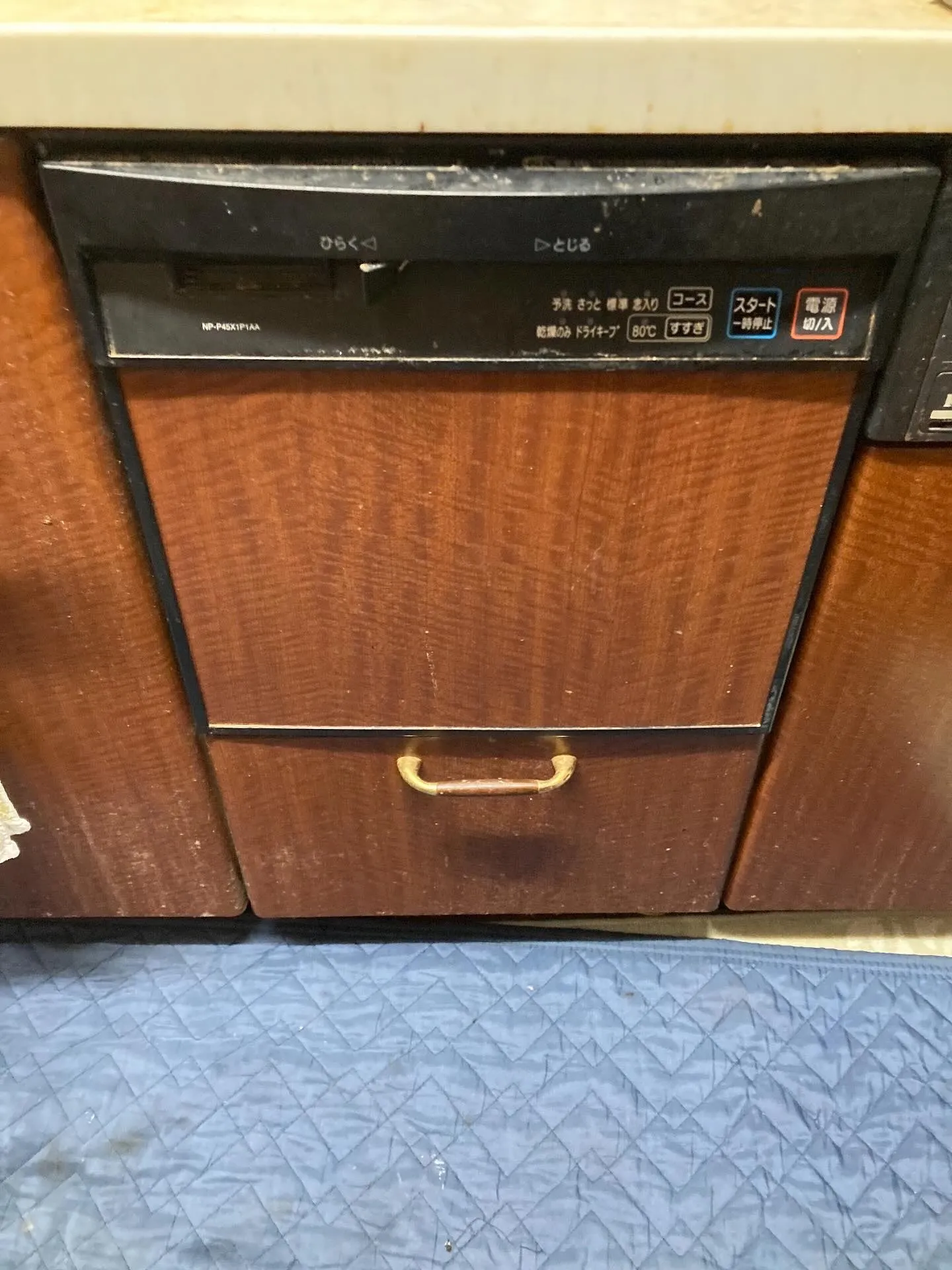 横浜市泉区のビルトイン食洗機交換工事👷