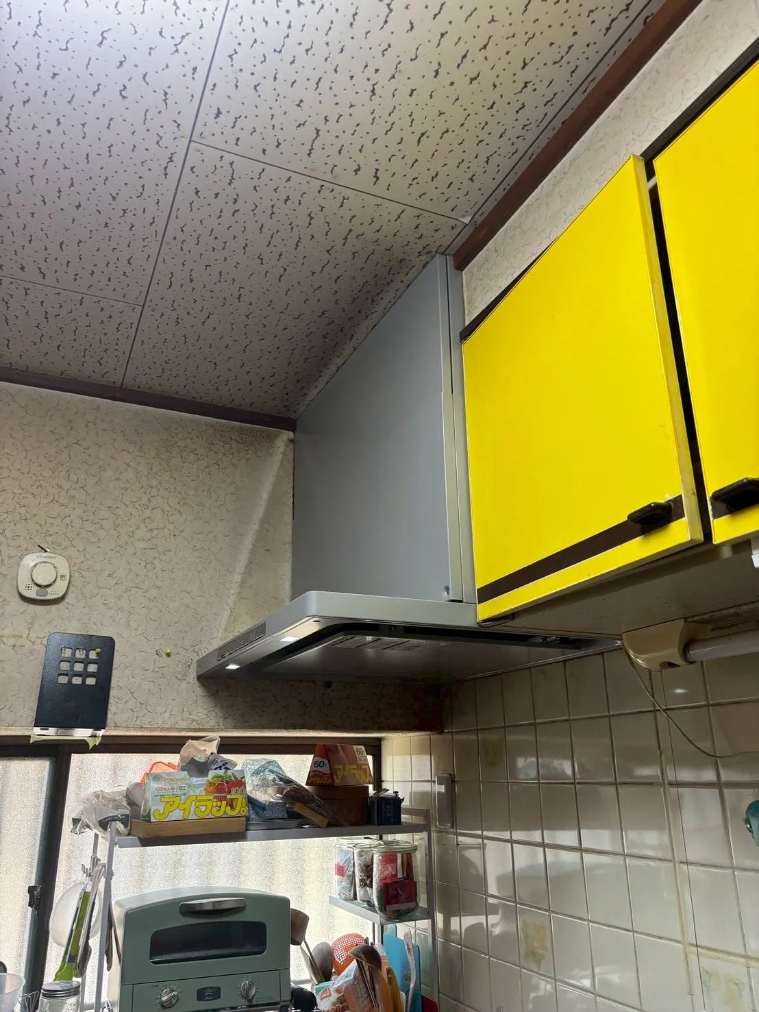 神奈川県大和市のレンジフード交換工事👷