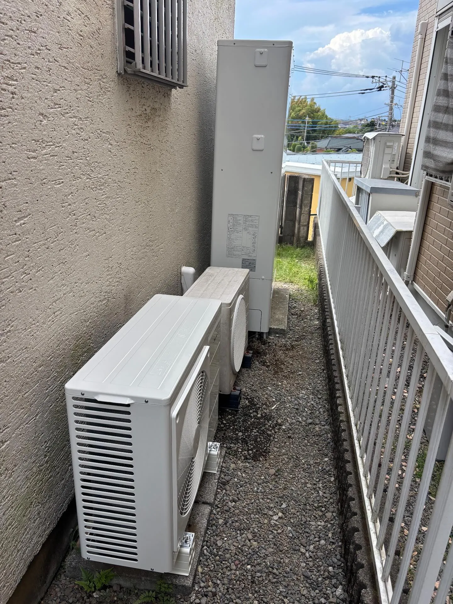 横浜市瀬谷区のエコキュート交換工事👷